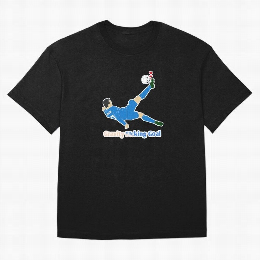 Cristiano Ronaldo Bicycle kick Oversized T-Shirt Celebrate Soccer Greatness during FIFA World Cup 2026 for Fans of Cristiano Ronaldo and England and Germany, Bringing Football History, Final Match Energy, Crowd Noise and Once in a Lifetime Moments;