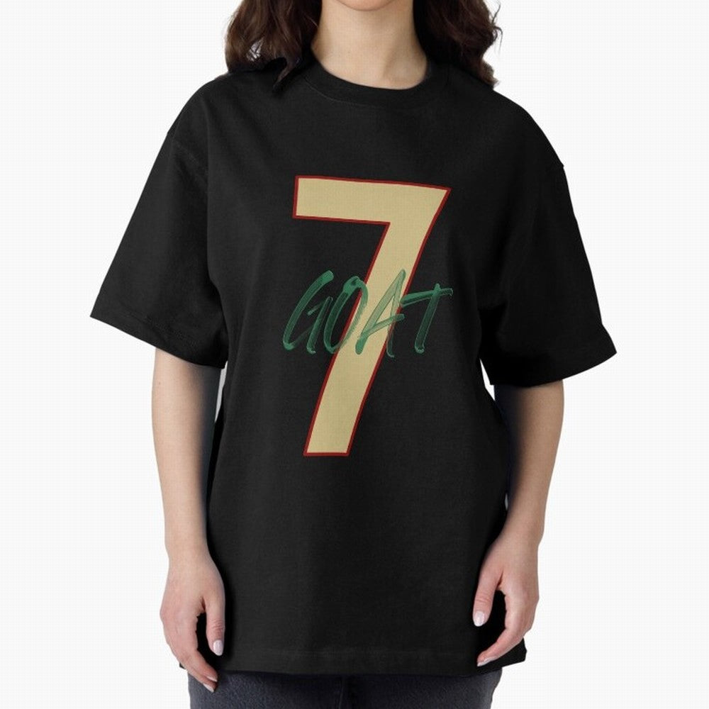Cristiano Ronaldo 7 GOAT Football Legend Poster Art Oversized T-Shirt Follow the FIFA World Cup 2026 USA Canada Mexico Journey through CR7 Highlights, Spain and Netherlands Pride, Vintage Soccer Flavor, Modern Football Stars, National Flags and