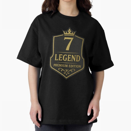 7Legend Football Inspired Number 7 T-Shirt Oversized T-Shirt Show Match Day Excitement for the FIFA World Cup 2026 Journey through CR7 Highlights, England and Germany Pride, Soccer Culture, Superstar Moments, National Team Dreams and Competitive