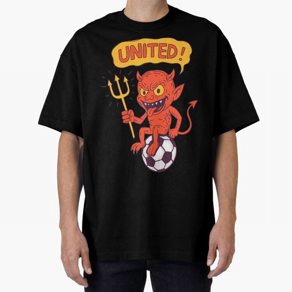 Manchester United The Red Devils Oversized T-Shirt Remember FIFA World Cup 2026 Group Stage Featuring Messi and Cristiano Ronaldo, Portugal Energy, Football Passion, Legendary Performances, Festival Vibes and Supporter Community; Perfect for Fans,