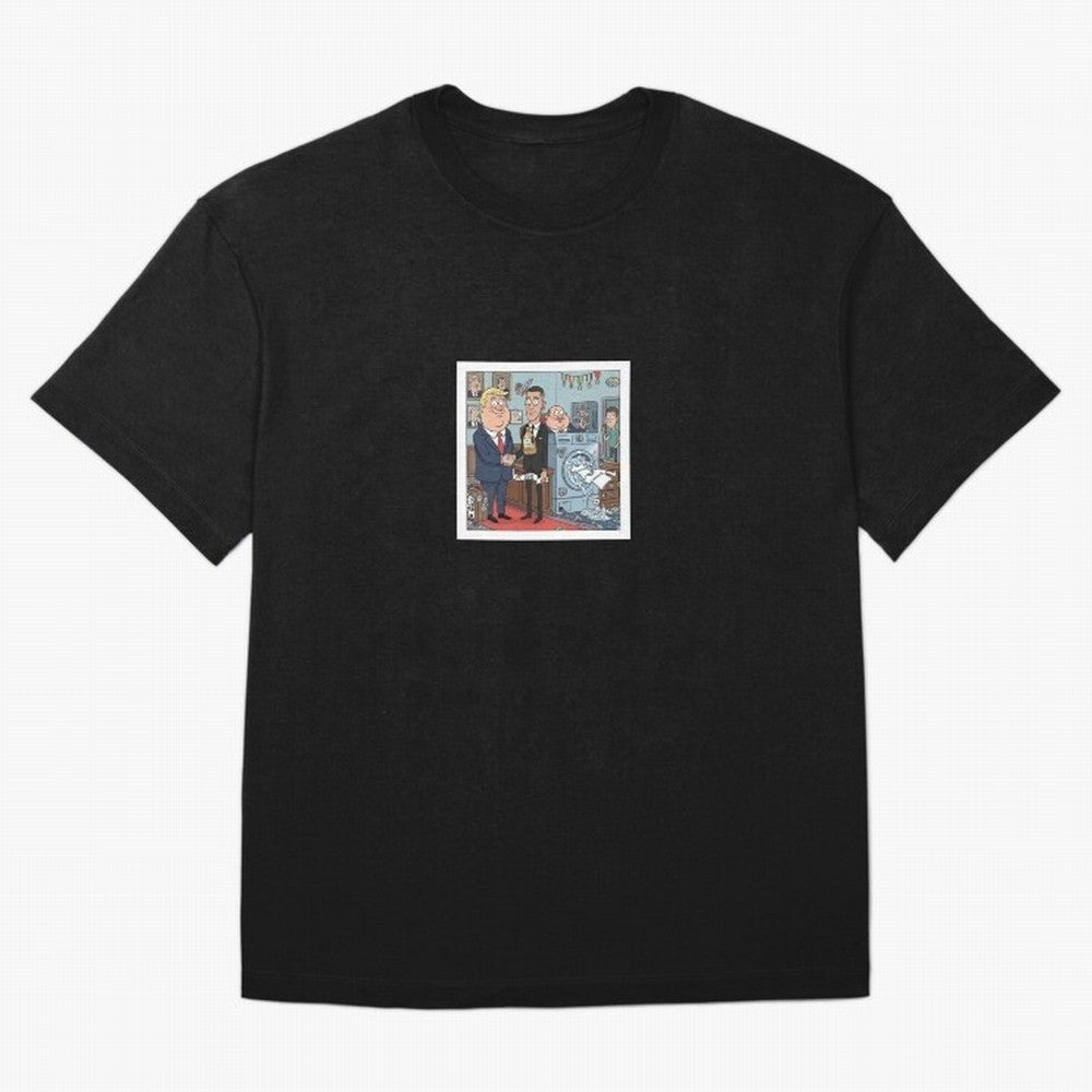 Ronaldo at White House Dinner Oversized T-Shirt Showcase Match Day Hype around FIFA World Cup 2026, Messi and Cristiano Ronaldo, France, Vintage Soccer Flavor, Modern Football Stars, National Flags and Final Night Emotion; Perfect for People Who