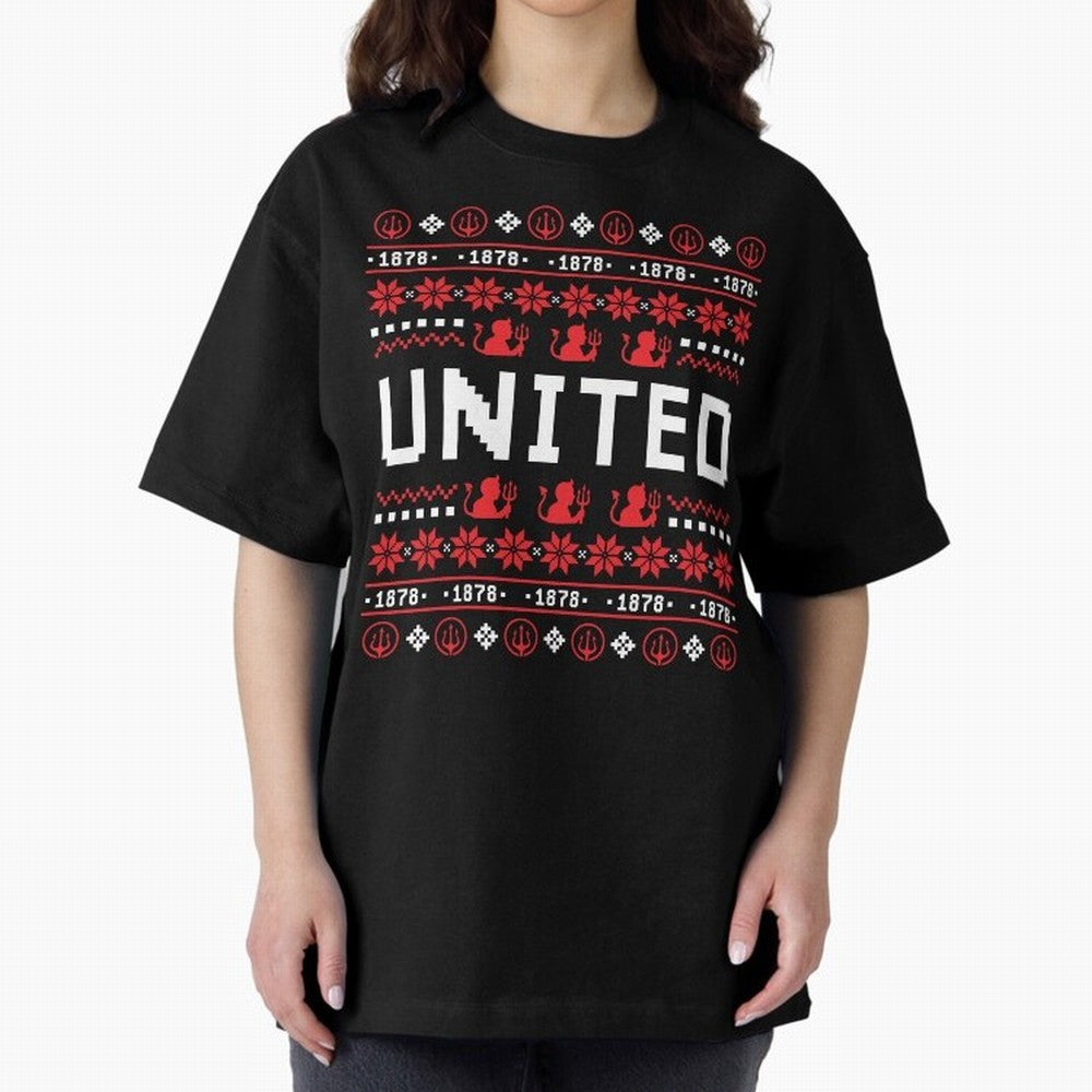 Manchester United Christmas Oversized T-Shirt Back the Journey through FIFA World Cup 2026 USA Canada Mexico Spirit, Built around Spain, Cristiano Ronaldo, Haaland and CR7, Football History, Final Match Energy, Crowd Noise and Once in a Lifetime