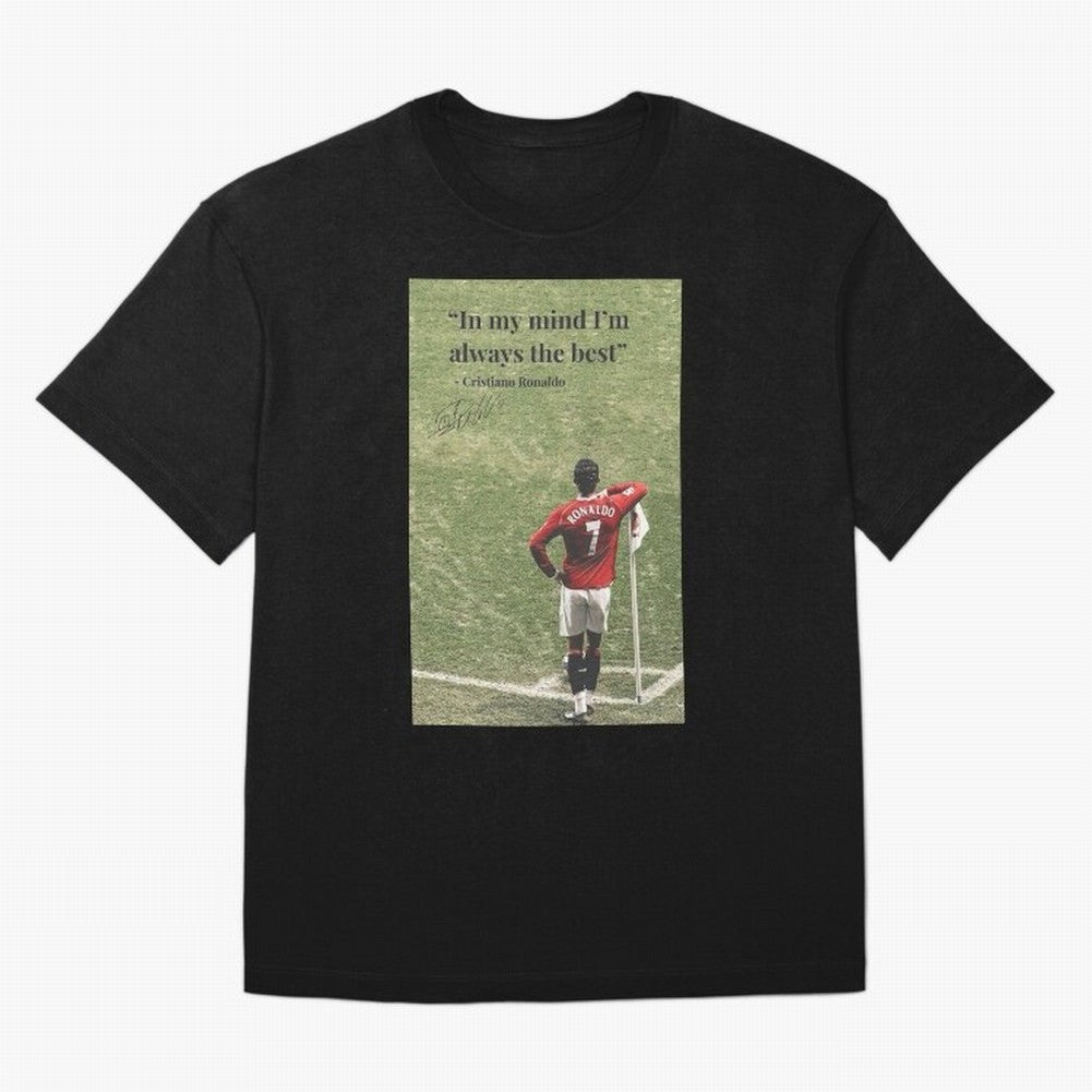 Cristiano Ronaldo Motivation Oversized T-Shirt Show Match Day Excitement for FIFA World Cup 2026 Group Stage for Fans of Messi, Neymar and Mbappe and Brazil, Portugal and Argentina, Bringing Football History, Final Match Energy, Crowd Noise and