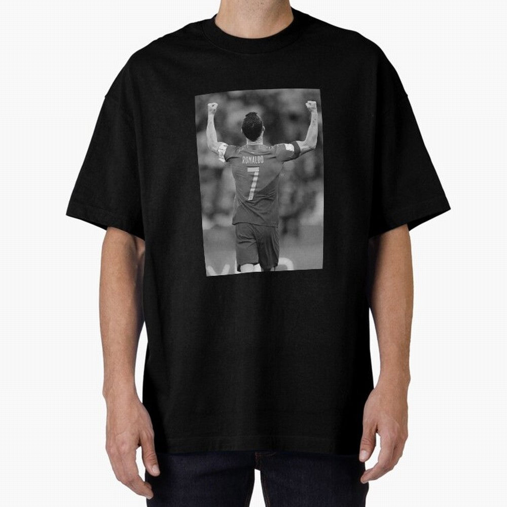Cristiano Ronaldo Oversized T-Shirt Get Ready for Global Football Passion for FIFA World Cup 2026 USA Canada Mexico, Capturing Cristiano Ronaldo, England, France and Netherlands, Stadium Memories, Football Loyalty, International Chants and