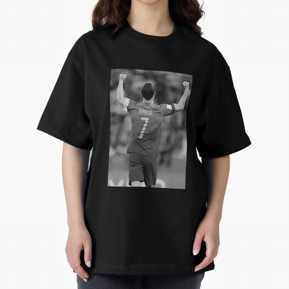 Cristiano Ronaldo Oversized T-Shirt Get Ready for Global Football Passion for FIFA World Cup 2026 USA Canada Mexico, Capturing Cristiano Ronaldo, England, France and Netherlands, Stadium Memories, Football Loyalty, International Chants and