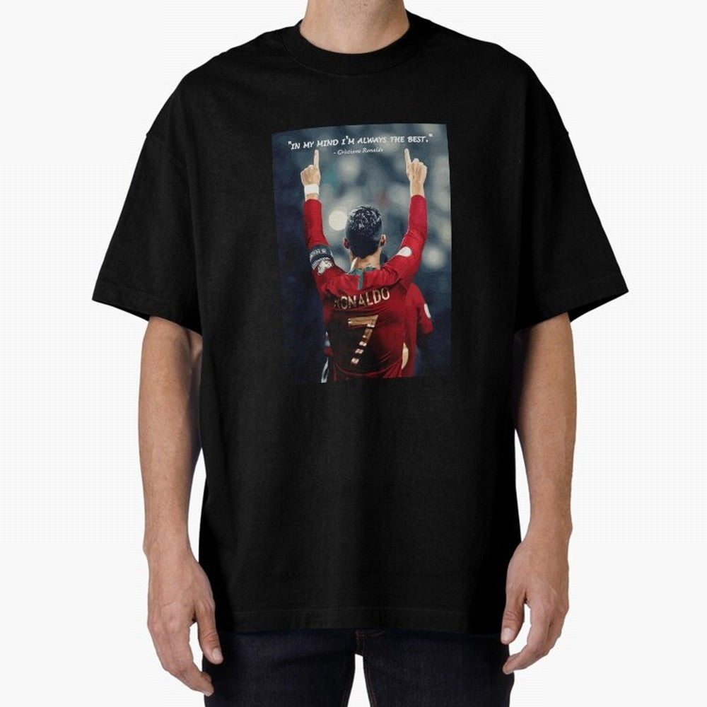 Cristiano Ronaldo Oversized T-Shirt Bring Retro Soccer Energy to Global Football Passion for FIFA World Cup 2026 Group Stage, Inspired by Cristiano Ronaldo, Germany, Vintage Soccer Flavor, Modern Football Stars, National Flags and Final Night