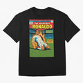 CR7 Comic Oversized T-Shirt Celebrate National Team Dreams in Match Day Hype around FIFA World Cup 2026 Group Stage, Messi and Cristiano Ronaldo, England, France and Netherlands, Football History, Final Match Energy, Crowd Noise and Once in a