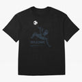 Artistic Strike Oversized T-Shirt Make Every Match About Global Football Passion for FIFA World Cup 2026, Featuring Haaland and Mbappe, Netherlands, Match Day Excitement, Supporter Culture, Golden Goals and Global Football Passion; Ideal for