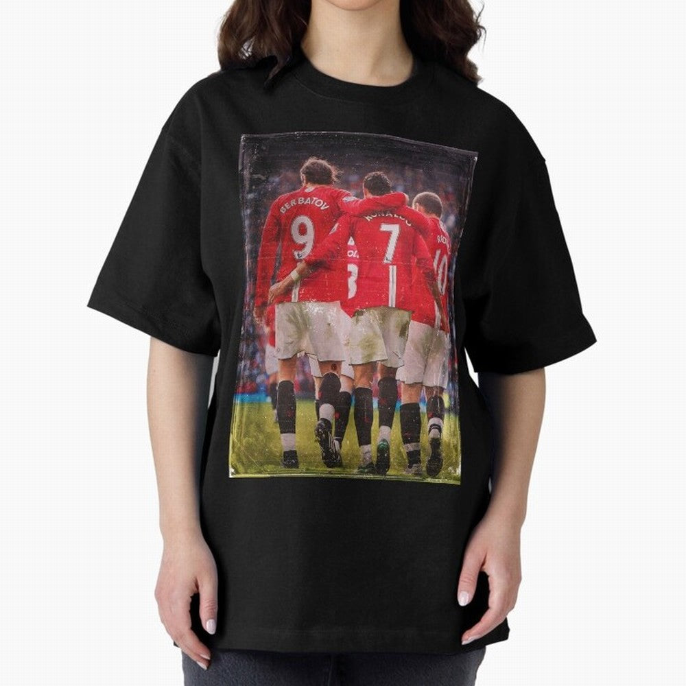Ronaldo Berbatov Rooney Oversized T-Shirt Bring a Vintage Feel to FIFA World Cup 2026 Group Stage with Messi, CR7 and Mbappe, England, France and Netherlands Energy, Match Day Excitement, Supporter Culture, Golden Goals and Global Football Passion;