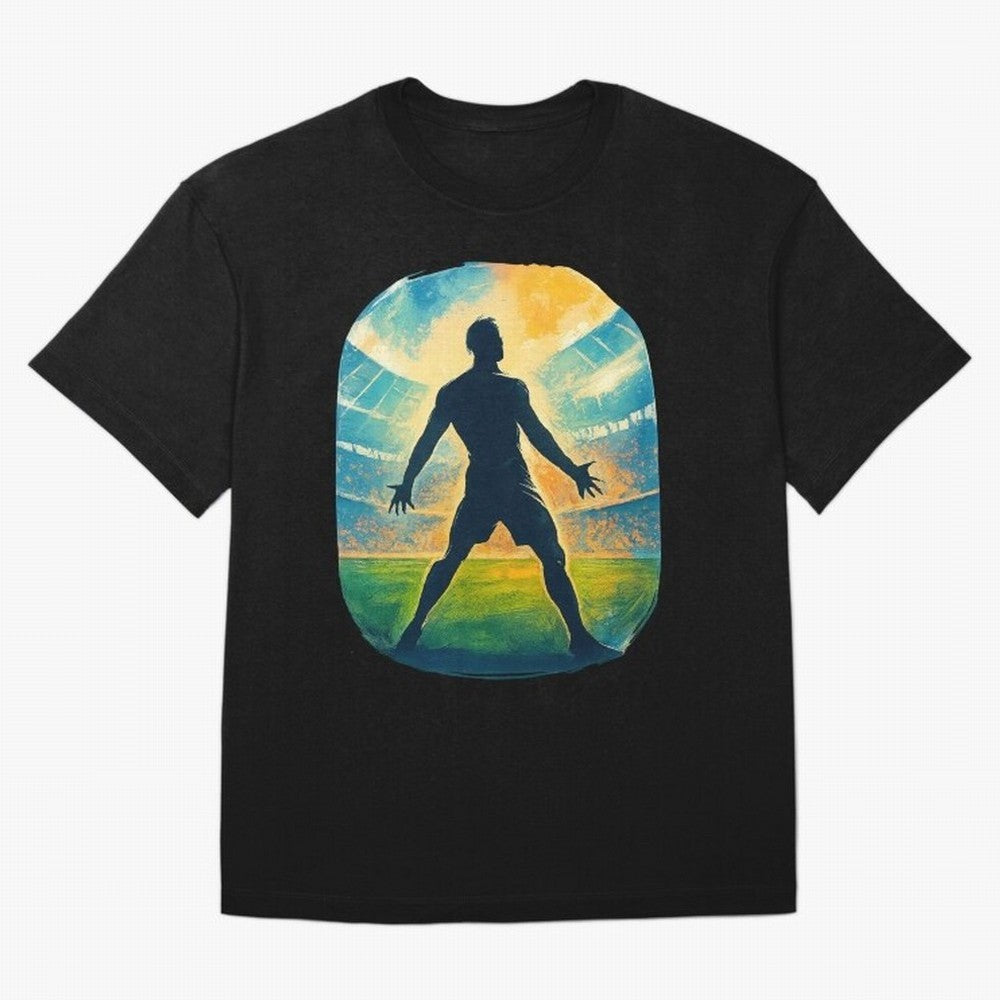 Cristiano Ronaldo CR7 Oversized T-Shirt Celebrate Soccer Greatness during FIFA World Cup 2026 Group Stage for Fans of Mbappe and Neymar and Argentina and Brazil, Bringing Football Passion, Legendary Performances, Festival Vibes and Supporter