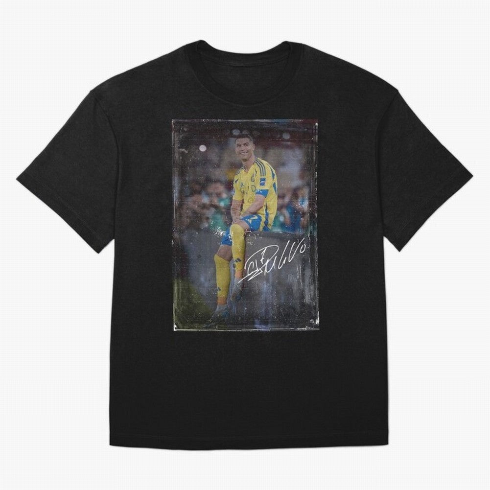 Cristiano Ronaldo Oversized T-Shirt Celebrate Unforgettable Nights in FIFA World Cup 2026 for Fans of Mbappe and Neymar and Spain and Netherlands, Bringing Championship Spirit, Famous Goals, Roaring Crowds and International Football Unity; Great