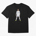 Cristiano Ronaldo at Madrid | Football Legend Oversized T-Shirt Bring Match Day Fire to Global Football Passion for FIFA World Cup 2026 USA Canada Mexico, Highlighting Neymar, Haaland and Cristiano Ronaldo, Argentina, France and Brazil, Worldwide