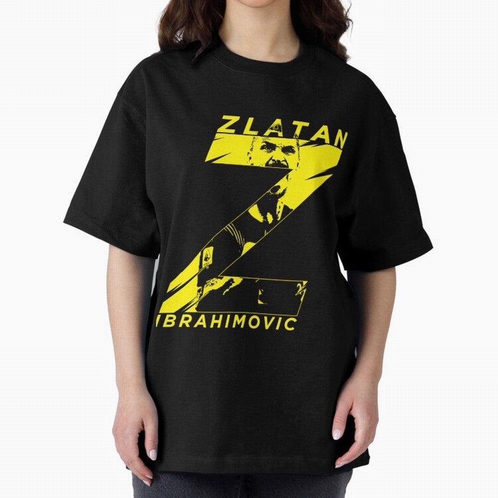 Zlatan Ibrahimovic Swedish God Gjq588 Oversized T-Shirt Relive the Noise and Pride of Match Day Hype around FIFA World Cup 2026 Group Stage, Neymar, Portugal, Spain and Germany, Classic Soccer Heritage, Championship Pressure, Fan Loyalty and