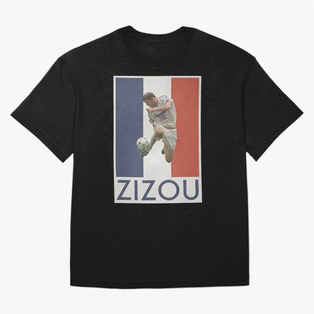 Football - Zidane Oversized T-Shirt Share the Excitement of FIFA World Cup 2026 Spirit, with Spain, Haaland and Mbappe, Goal Celebration Energy, Supporter Heritage, Football Icons and Worldwide Tournament Joy; Ideal for Football Dads, Football