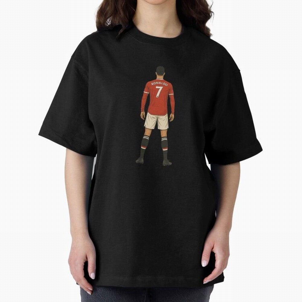 Ronaldo Oversized T-Shirt Support Iconic Players in Match Day Hype around FIFA World Cup 2026 Group Stage, Haaland and Mbappe, Argentina and Brazil, Stadium Memories, Football Loyalty, International Chants and Championship Tradition; Great for