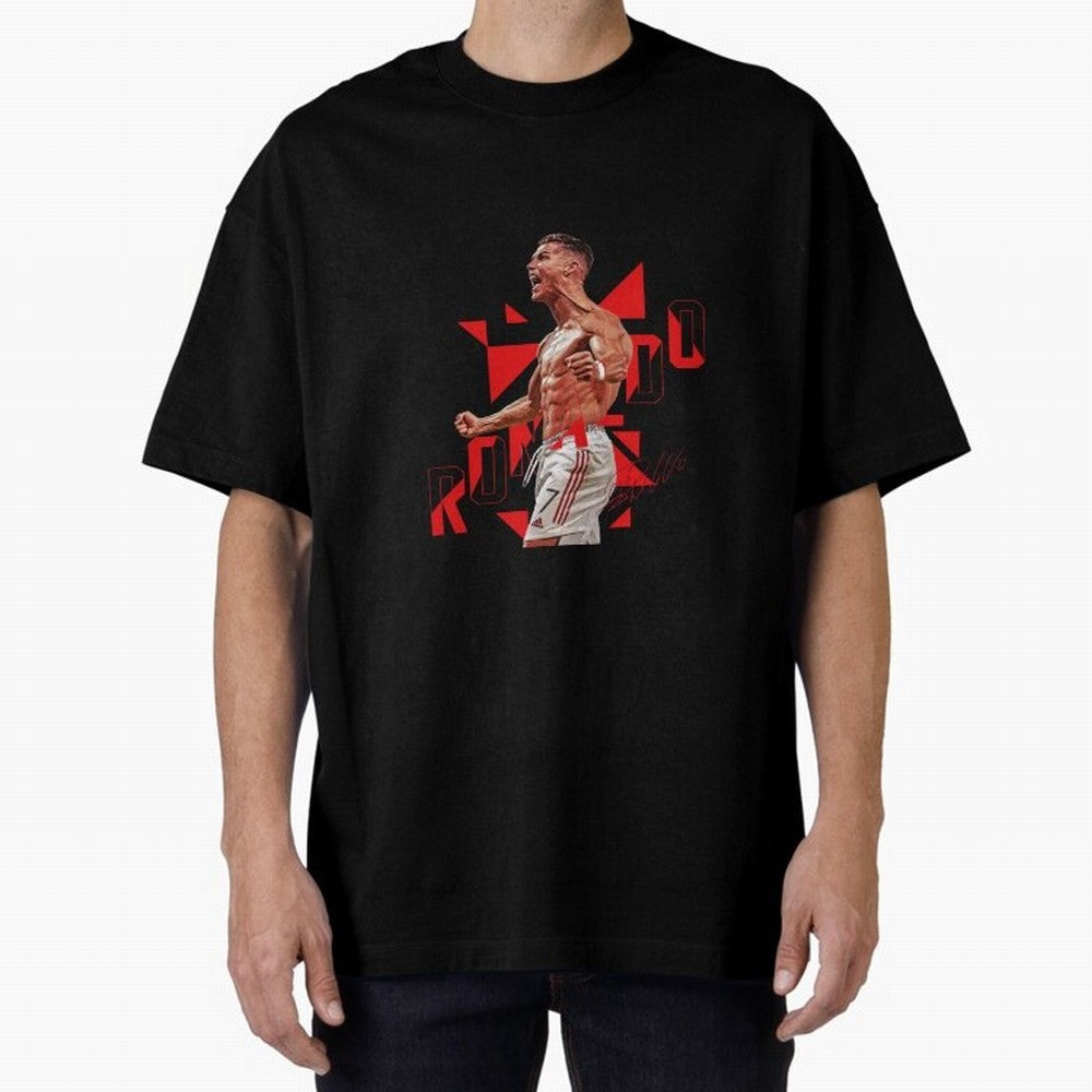Cristiano Ronaldo Oversized T-Shirt Mark the FIFA World Cup 2026 USA Canada Mexico Journey through Messi, Neymar and Mbappe Highlights, Brazil Pride, Stadium Memories, Football Loyalty, International Chants and Championship Tradition; Great for