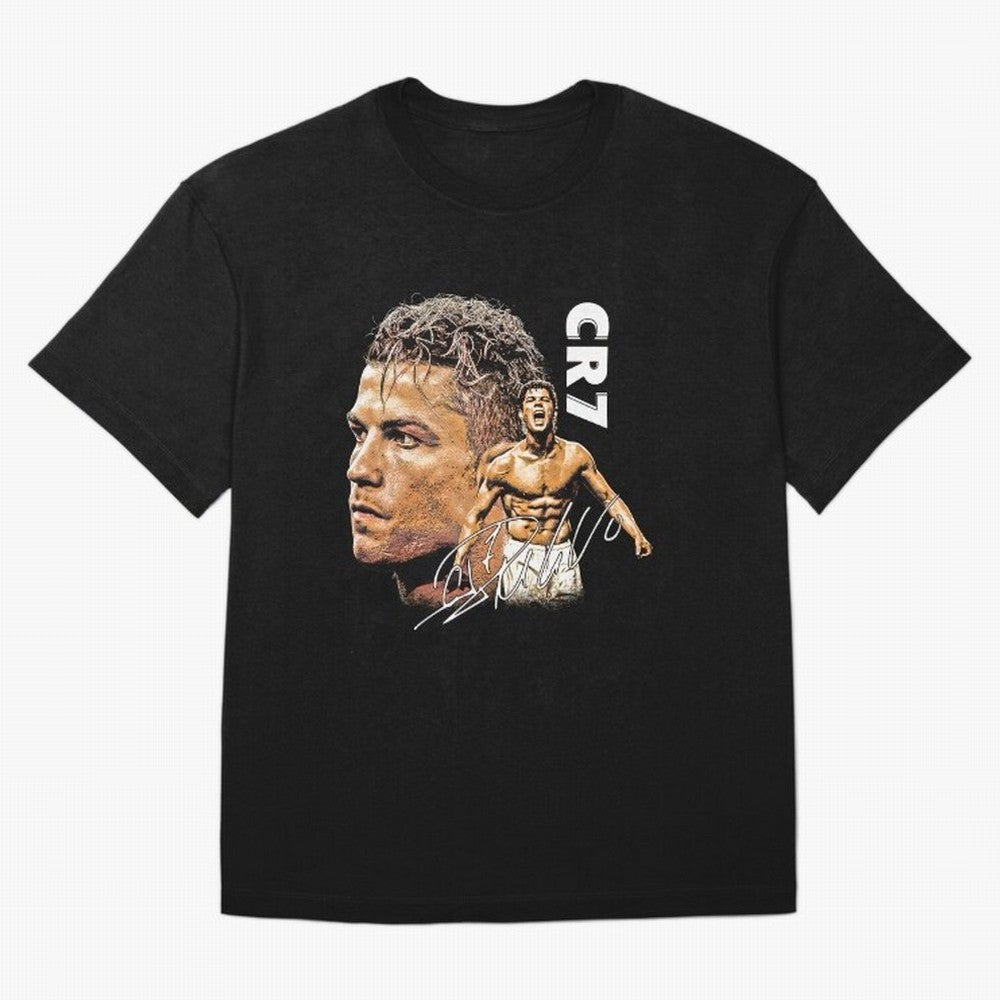 Retro Football Legend Poster Illustration For Men And Gift For Soccer Fans Oversized T-Shirt Step into Global Football Passion for FIFA World Cup 2026 USA Canada Mexico, Featuring Neymar, Germany, Football Festival Excitement, Trophy Ambitions,