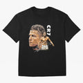 Retro Football Legend Poster Illustration For Men And Gift For Soccer Fans Oversized T-Shirt Step into Global Football Passion for FIFA World Cup 2026 USA Canada Mexico, Featuring Neymar, Germany, Football Festival Excitement, Trophy Ambitions,