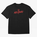 Red Devils Oversized T-Shirt Back the Journey through Match Day Hype around FIFA World Cup 2026, Messi, Neymar and Mbappe, France and Portugal, Football Passion, Legendary Performances, Festival Vibes and Supporter Community; Perfect for Supporters