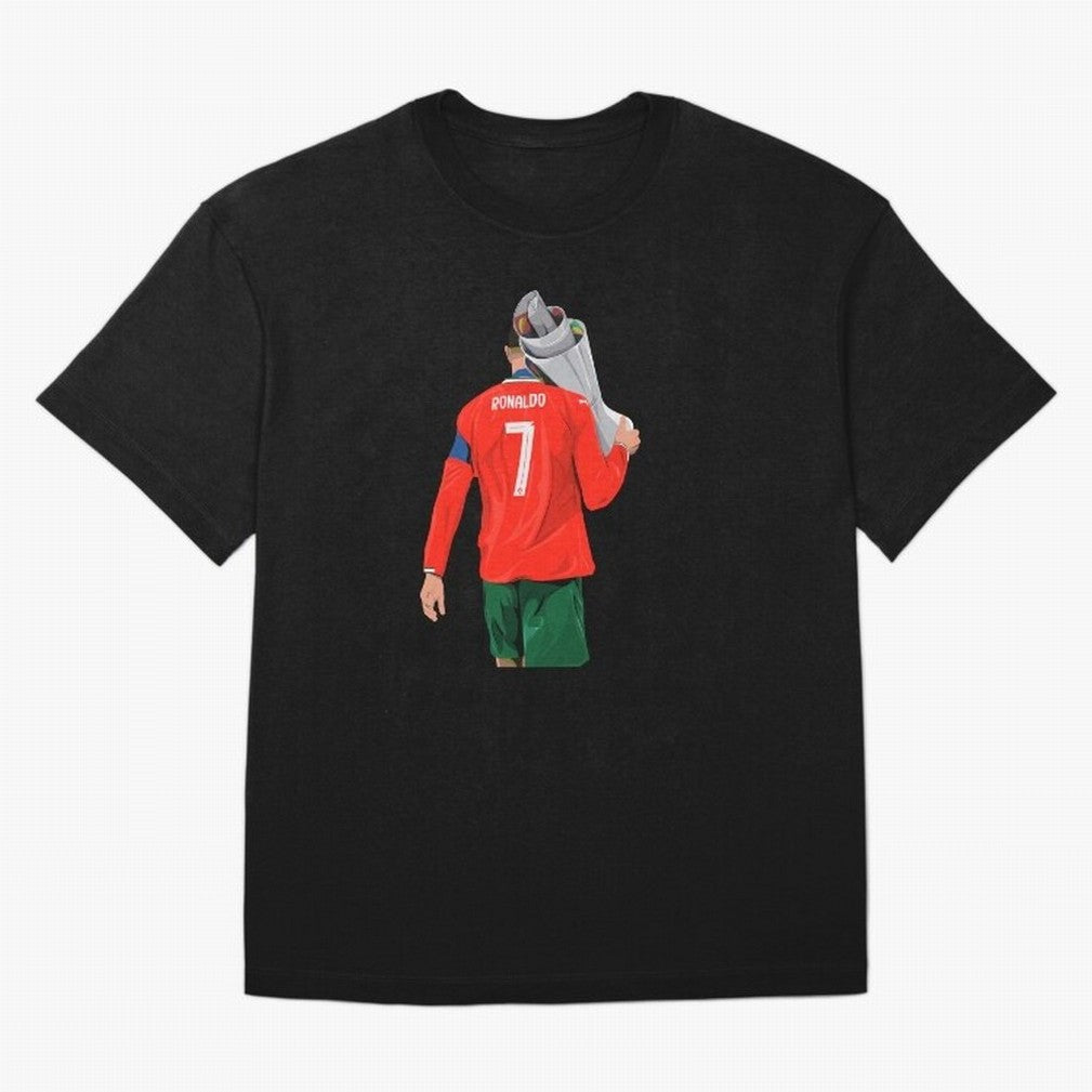 Cristiano Ronaldo Campion Oversized T-Shirt Bring Home Global Football Passion for FIFA World Cup 2026 USA Canada Mexico, Capturing Messi and Cristiano Ronaldo, Argentina and Brazil, Global Supporter Spirit, Legendary Goals, National Colors and