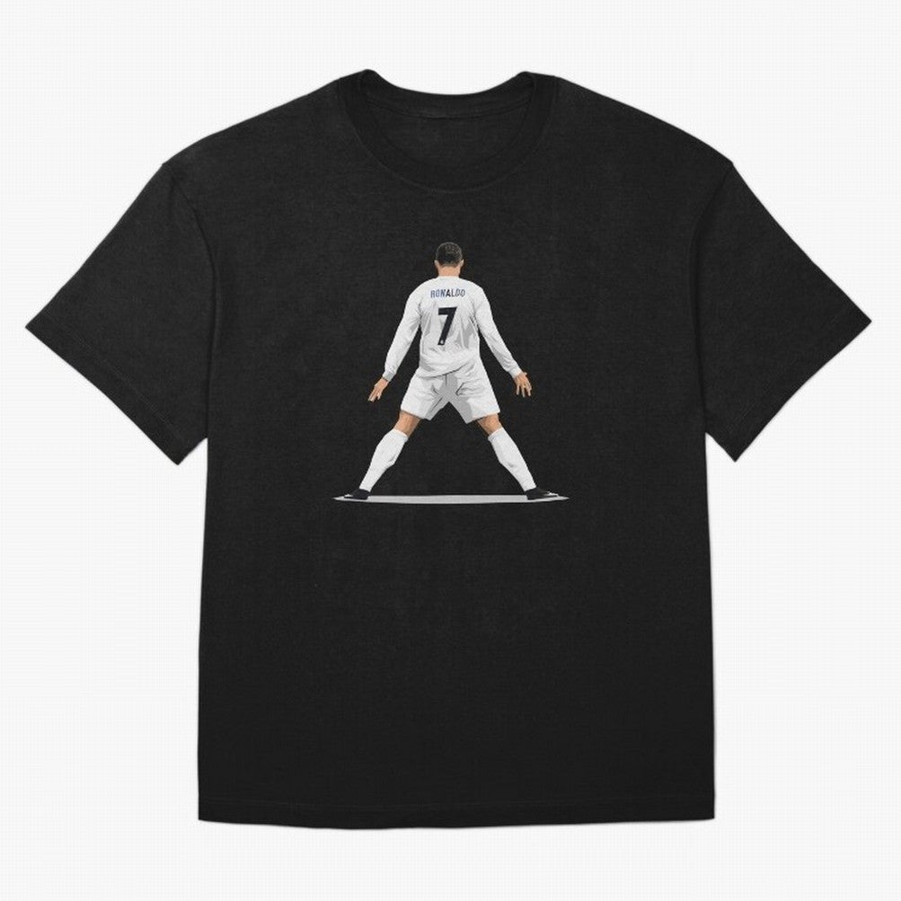 Cristiano Ronaldo Oversized T-Shirt Support FIFA World Cup 2026 Group Stage Capturing Cristiano Ronaldo, Haaland and CR7, France and Portugal Energy, Fan Favorite Moments, National Team Passion, Big Match Drama and Soccer History; Great for Watch