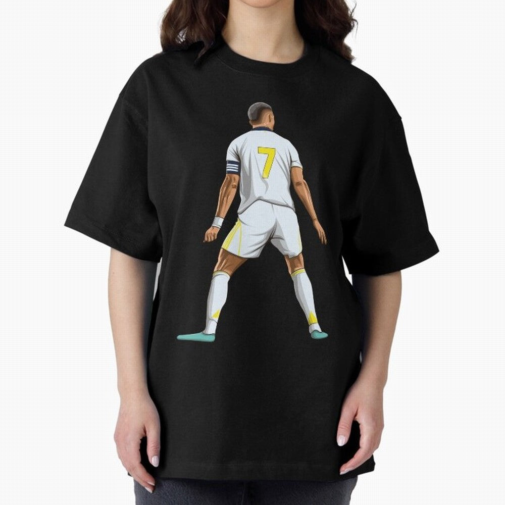 Cristiano Ronaldo Oversized T-Shirt Enjoy the FIFA World Cup 2026 USA Canada Mexico Journey through Neymar Highlights, Argentina Pride, Match Day Excitement, Supporter Culture, Golden Goals and Global Football Passion; Made for Die Hard Supporters,