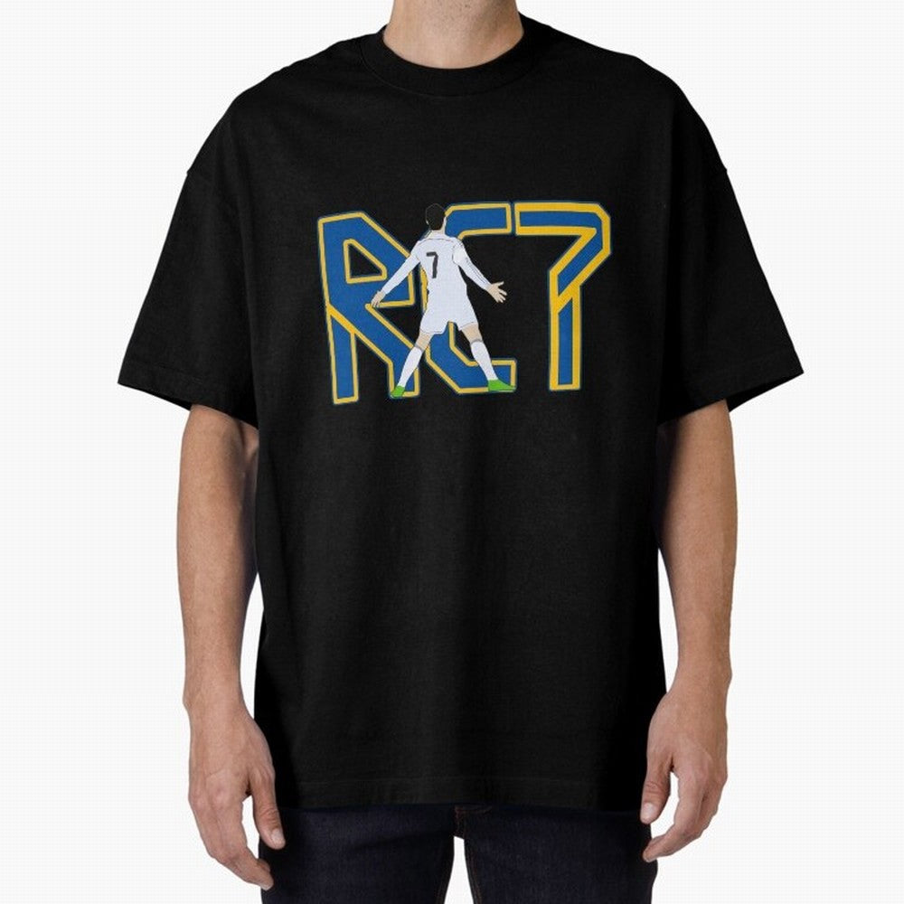 christiano soccer Oversized T-Shirt Celebrate Supporters United by Match Day Hype around FIFA World Cup 2026, Haaland and Mbappe, Spain and Netherlands, Retro Football Energy, Iconic Rivalries, Trophy Chase Drama and Stadium Atmosphere; Perfect for