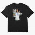 Cristiano Ronaldo with the cup Oversized T-Shirt Represent FIFA World Cup 2026 USA Canada Mexico with Cristiano Ronaldo, Germany Energy, Football Festival Excitement, Trophy Ambitions, Country Rivalries and Star Player Buzz; Perfect for Supporters