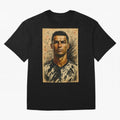 The Architect of Victory Oversized T-Shirt Carry the Dream of FIFA World Cup 2026 USA Canada Mexico Celebrating Mbappe, Portugal, Spain and Germany Energy, Match Day Excitement, Supporter Culture, Golden Goals and Global Football Passion; Ideal for