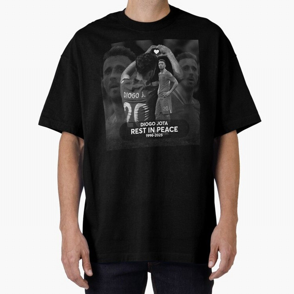 Diogo Jota rest in peace Oversized T-Shirt Join the Countdown to Match Day Hype around FIFA World Cup 2026, CR7, Spain, Supporter Pride, Iconic Celebrations, Legendary Names and Global Match Day Energy; Perfect for Fans, Collectors, Family
