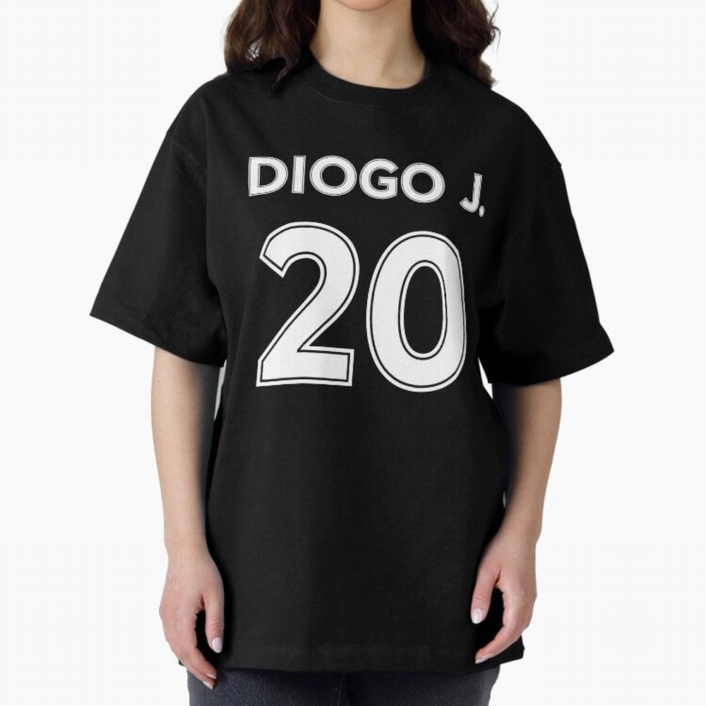 Diogo Jota number 20 Oversized T-Shirt Show Support during FIFA World Cup 2026 USA Canada Mexico Spirit, Filled with Argentina, France and Brazil, CR7 and Messi, Soccer Culture, Superstar Moments, National Team Dreams and Competitive Fire; Created