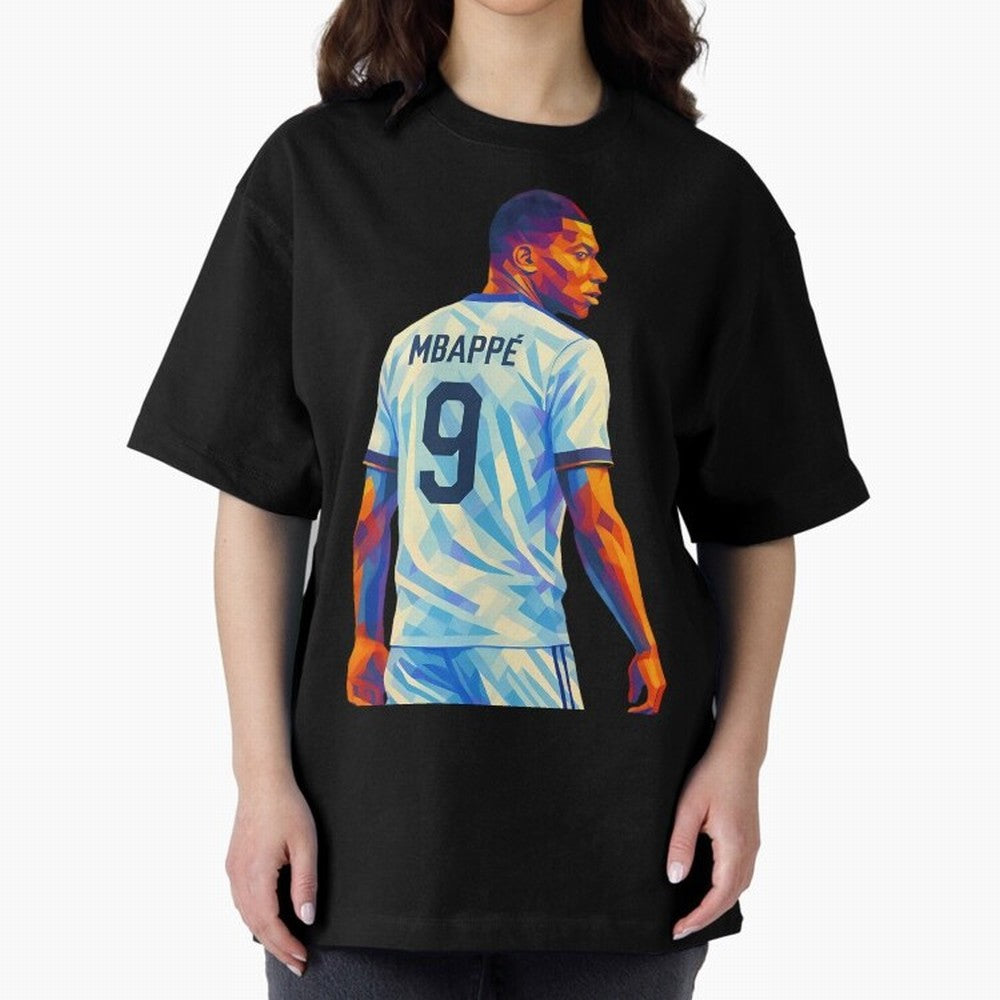 Kyliam Mbappe Oversized T-Shirt Bring Match Day Fire to FIFA World Cup 2026 Group Stage Spirit, Built around Spain, Neymar, Match Day Excitement, Supporter Culture, Golden Goals and Global Football Passion; Perfect for People Who Love Argentina,