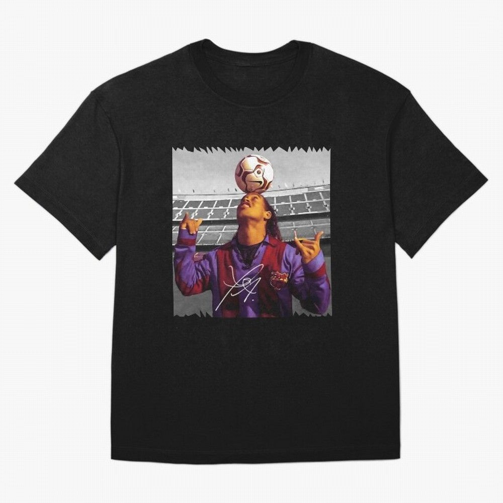 Ronaldinho - vintage Oversized T-Shirt Follow the Final Road of Match Day Hype around FIFA World Cup 2026 Group Stage, Haaland, Argentina and Brazil, Tournament Hype, Historic Matchups, Family Viewing Parties and Global Sports Pride; Created for