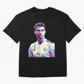Ronaldo - retro Oversized T-Shirt Experience the Global Stage of FIFA World Cup 2026 Group Stage Spirit, Capturing Germany, Cristiano Ronaldo, Worldwide Fan Energy, Dramatic Goals, Stadium Lights and Championship Celebrations; Perfect for People