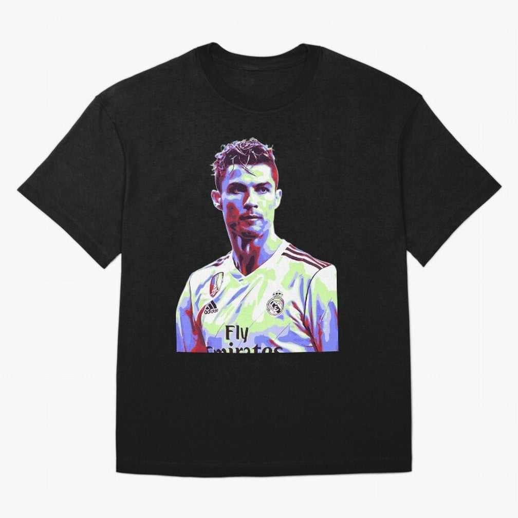 Ronaldo - retro Oversized T-Shirt Experience the Global Stage of FIFA World Cup 2026 Group Stage Spirit, Capturing Germany, Cristiano Ronaldo, Worldwide Fan Energy, Dramatic Goals, Stadium Lights and Championship Celebrations; Perfect for People