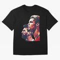 ronaldo and messi - Goat Oversized T-Shirt Stand Out with Spirit from FIFA World Cup 2026 Group Stage for Fans of Mbappe and Neymar and Brazil, Bringing Tournament Hype, Historic Matchups, Family Viewing Parties and Global Sports Pride; Great for