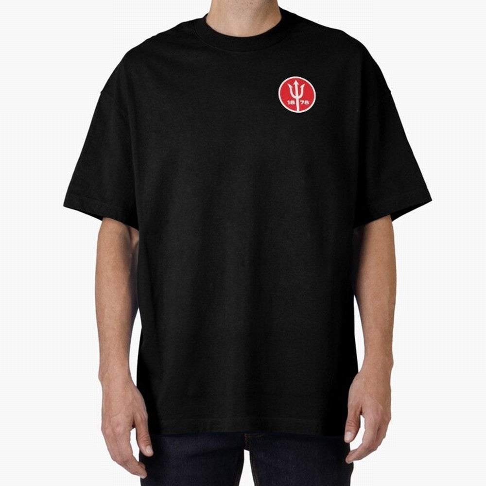 Manchester United Oversized T-Shirt Show Match Day Excitement for the FIFA World Cup 2026 Journey through Haaland and Mbappe Highlights, Spain Pride, Stadium Chants, National Pride, Trophy Dreams and Unforgettable Football Memories; Ideal for