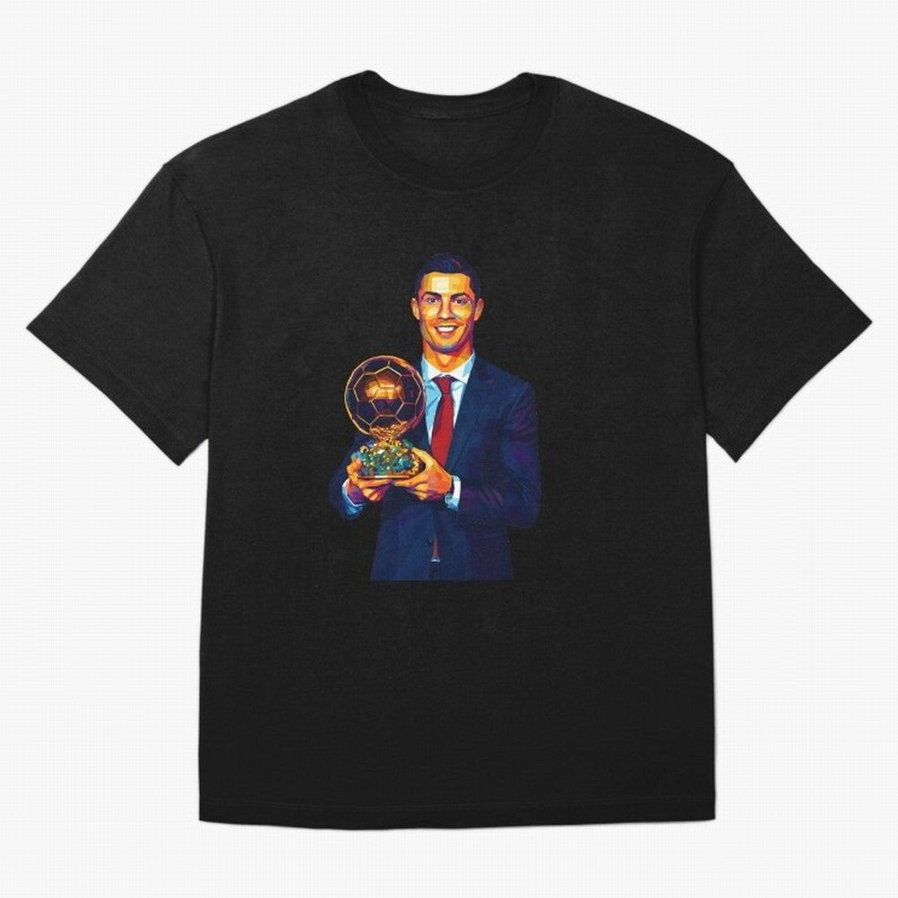 Cristiano Ronaldo Wpap Art Oversized T-Shirt Make Your Look Match FIFA World Cup 2026 for Fans of Messi, Neymar and Mbappe and Brazil, Bringing Champion Mindset, Group Stage Buzz, Knockout Tension and Passionate Fan Culture; Perfect for Supporters