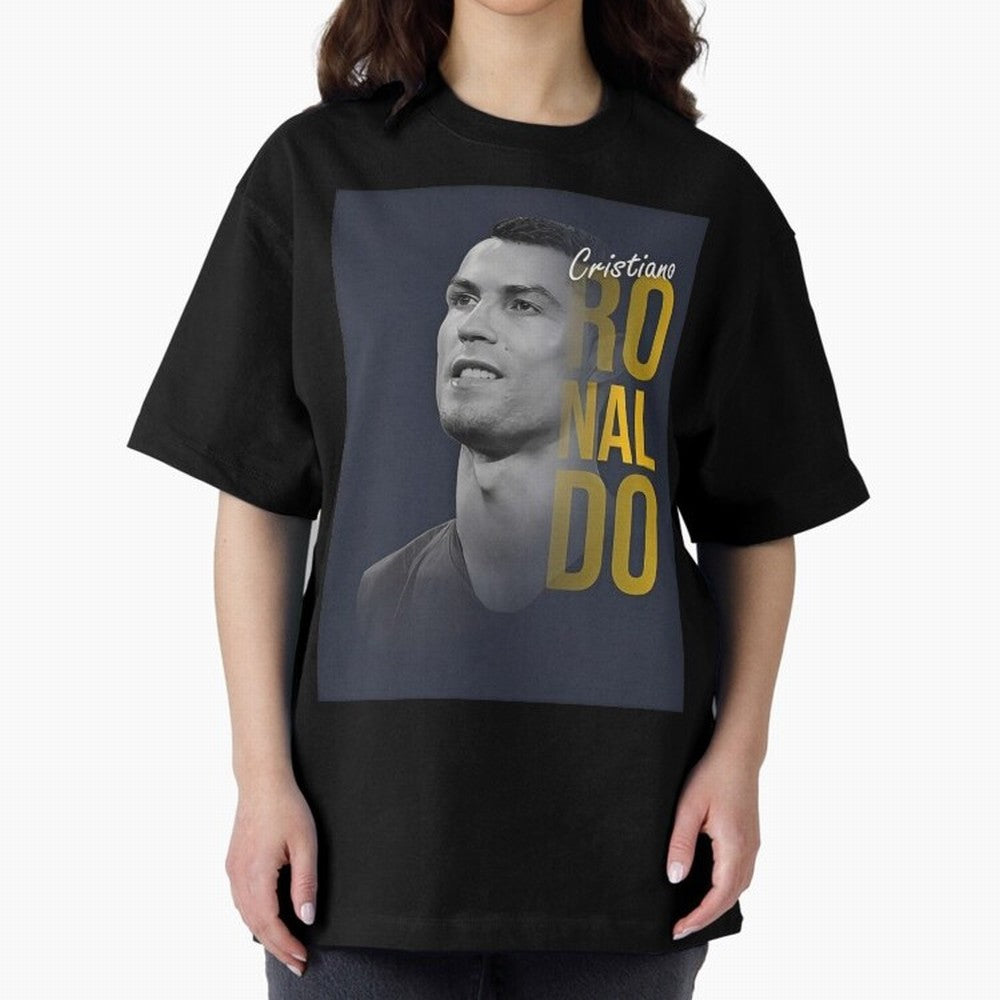 CR7 Oversized T-Shirt Show Support during Global Football Passion for FIFA World Cup 2026, Featuring Messi, CR7 and Mbappe, Argentina and Brazil, Game Day Rituals, Football Legends, Country Pride and the Road to the Final; Made for Collectors Who