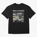 Real Madrid design Oversized T-Shirt Carry the Dream of FIFA World Cup 2026 USA Canada Mexico Celebrating Mbappe, Portugal, Spain and Germany Energy, Match Day Excitement, Supporter Culture, Golden Goals and Global Football Passion; Ideal for