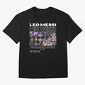 Leo Messi design Oversized T-Shirt Keep the Legacy of FIFA World Cup 2026 for Fans of Messi, CR7 and Mbappe and Brazil, Bringing Fan Favorite Moments, National Team Passion, Big Match Drama and Soccer History; Ideal for Passionate Fans Who Love