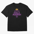 Hala Madrid Oversized T-Shirt Follow the Final Road of FIFA World Cup 2026 Group Stage Spirit, Built around Netherlands, Cristiano Ronaldo, Championship Spirit, Famous Goals, Roaring Crowds and International Football Unity; Built for Supporters