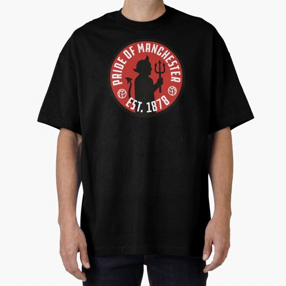 Pride of Manchester United Oversized T-Shirt Bring World Football Passion into the FIFA World Cup 2026 USA Canada Mexico Journey through CR7 Highlights, England Pride, Champion Mindset, Group Stage Buzz, Knockout Tension and Passionate Fan Culture;