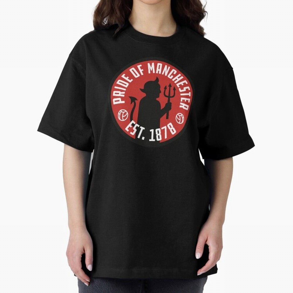 Pride of Manchester United Oversized T-Shirt Bring World Football Passion into the FIFA World Cup 2026 USA Canada Mexico Journey through CR7 Highlights, England Pride, Champion Mindset, Group Stage Buzz, Knockout Tension and Passionate Fan Culture;