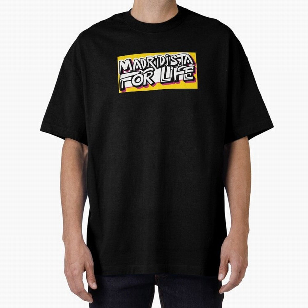 Madridista for Life Oversized T-Shirt Make Every Kick Count in the FIFA World Cup 2026 Group Stage Journey through Mbappe and Neymar Highlights, Portugal Pride, Football Festival Excitement, Trophy Ambitions, Country Rivalries and Star Player Buzz;