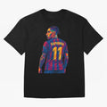 Raphinha Oversized T-Shirt Celebrate FIFA World Cup 2026 Group Stage Driven by Messi, Neymar and Mbappe, Spain Energy, Soccer Culture, Superstar Moments, National Team Dreams and Competitive Fire; Made for Die Hard Supporters, Soccer Lovers, Game