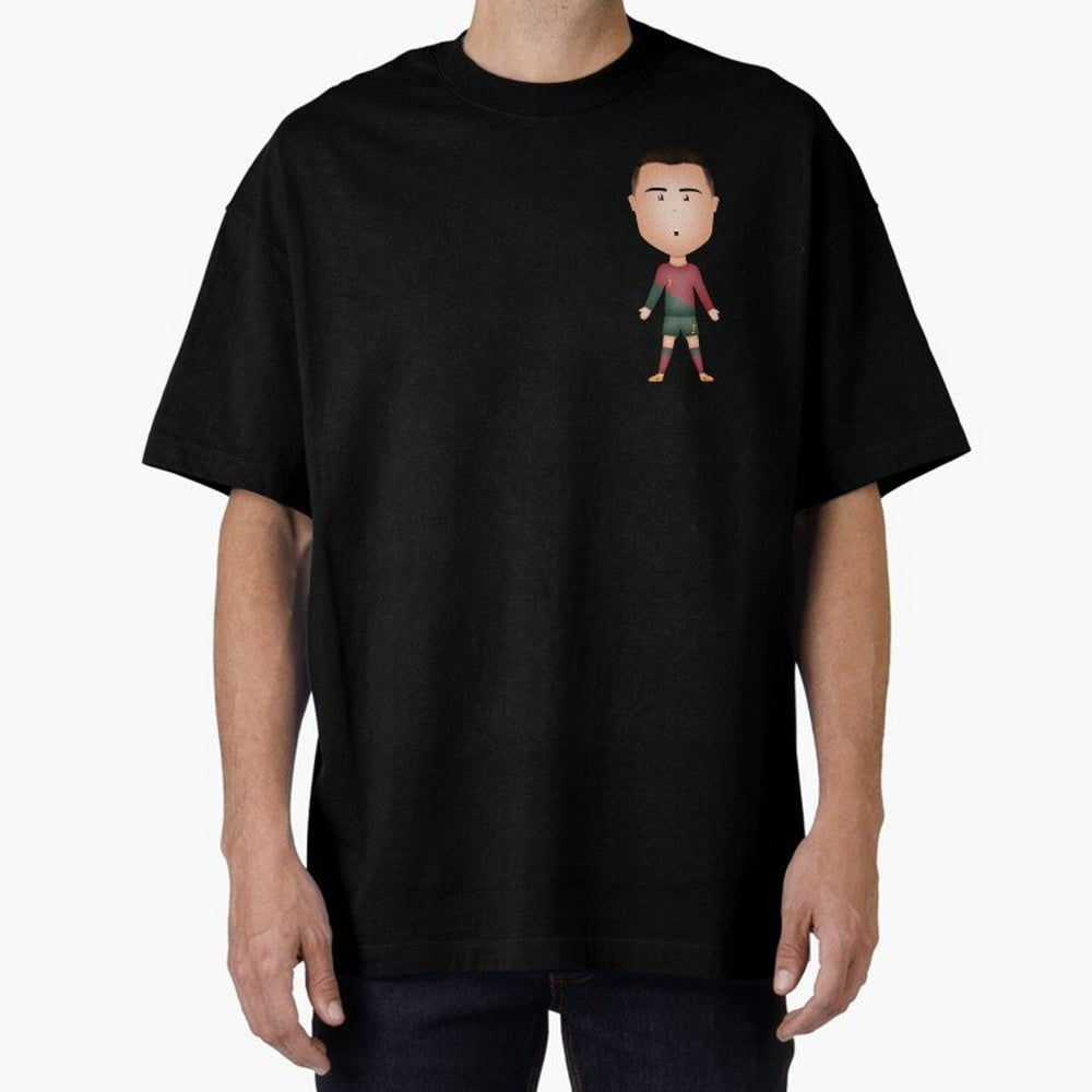 CR7 Oversized T-Shirt Show Your Tournament Heart for Match Day Hype around FIFA World Cup 2026 Group Stage, Cristiano Ronaldo, Portugal, Football History, Final Match Energy, Crowd Noise and Once in a Lifetime Moments; Created for Match Day