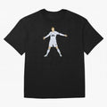 Cristiano Ronaldo celebrates at Real Madrid Oversized T-Shirt Celebrate Unforgettable Nights in FIFA World Cup 2026 for Fans of Haaland and Mbappe and Spain, Bringing Soccer Culture, Superstar Moments, National Team Dreams and Competitive Fire;