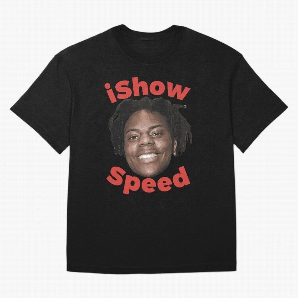 Ishowspeed Oversized T-Shirt Celebrate National Team Dreams in FIFA World Cup 2026 Spirit, Built around France and Portugal, Haaland and Mbappe, Championship Spirit, Famous Goals, Roaring Crowds and International Football Unity; Built for
