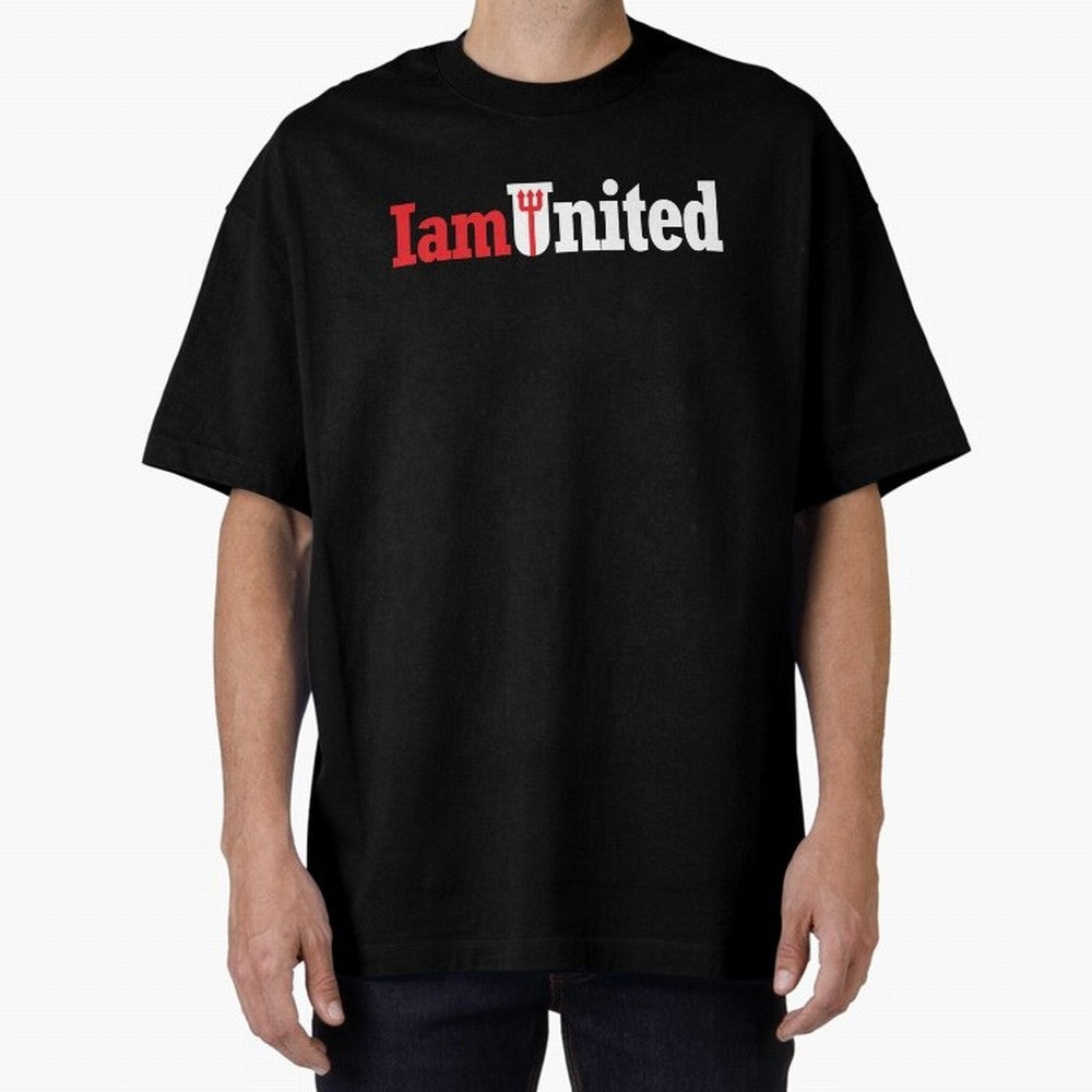 Manchester United I am United Oversized T-Shirt Support Your Favorite Stars during FIFA World Cup 2026 Group Stage Spirit, Connected to England, France and Netherlands, Haaland and Mbappe, Soccer Culture, Superstar Moments, National Team Dreams and
